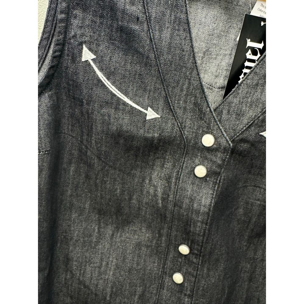 Cruel Denim Dark Chambray Western Dress Size XXL - Picture 5 of 6